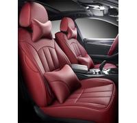 Set Coprisedili Per Auto Set Completo Coprisedili Auto In Pelle Per Suzuki Per Swift 2005-2012 Accessori Interni Personalizzati Impermeabili Coprisedile Anteriore(Wind Red,Deluxe)