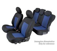 Set coprisedili Superior - Nero/Blu - su misura per Fiat Croma (05/05>04/11)