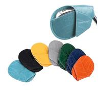 Set copritesta da 7 pezzi per mazza da golf, realizzato in pelle PU, con fibbia magnetica, resistente ai graffi e all'usura, protegge le teste delle mazze in ferro