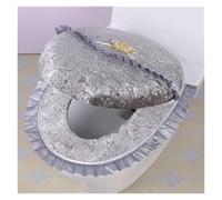 Set copriwater for bagno CushionToilet, guarnizione universale for copriwater(Onecolor)