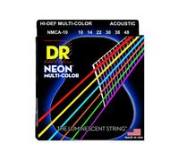 Set corde per chitarra acustica Multicolore DR MCA-10 NICKEL WOUND 010-048