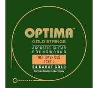 Set corde per chitarra acustica Optima 24K Gold Strings