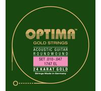 Set corde per chitarra acustica Optima 24K Gold Strings