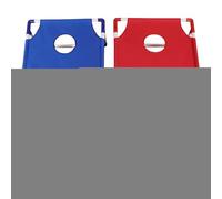 Set Cornthole Portatile - 900 G Giochi Da Giardino Lampa Del Cornhole | Gioco Di Giochi Per I | Include 8 Sacchetti Di Fagioli, Tavolo 58x51 Cm, Giocattolo Pieghevole per La Terrazza Di