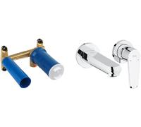 Set corpo incasso Grohe Eurostyle 23571000, rubinetto per lavabo Grohe Eurodisc Cosmopolitan 19573002
