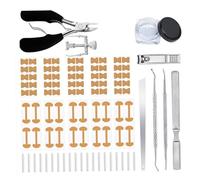 Set correttore per unghie incarnite 18 pezzi/set Kit professionale traspirante per unghia incarnita con strisce per unghie, strisce di correzione