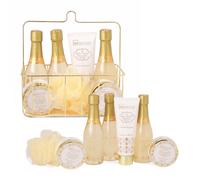 Set cosmetici corpo e capelli Vaniglia e Bergamotto IDC Institute GOLD 7 pezzi