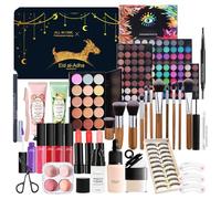 Set cosmetico multiuso 35 pezzi | Combinazione completa di trucco per principianti, professionisti, donne, ragazze, adolescenti, essenziali di bellezza per un l