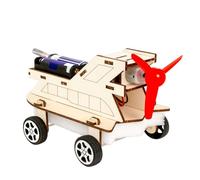 Set costruzione automobili ambientali per bambini, A | Set assemblaggio artigianale in legno per dimostrazioni in pprendimento pratico, esperimenti fisica