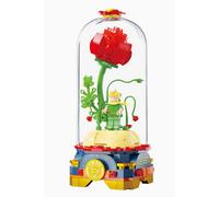 Set costruzione figurine Fantasy Il Piccolo Principe e la Rosa (86302)