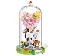 Set costruzione figurine Pantasy Peanuts Snoopy, l'artista (86902)