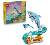 Set costruzione LEGO 31385 Creator Animali Marini Delfini 3 in 1 542 pezzi