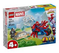 Set costruzione LEGO Marvel 11206 Spidey Moto e Rhino 61 pezzi