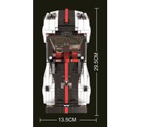 Set Costruzioni Auto Sportiva Bianca