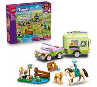 Set costruzioni LEGO 42695 Friends Remolque per Cavallo e Potrillo 279 pezzi