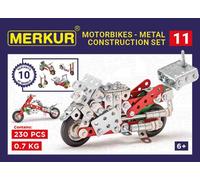 Set Costruzioni Merkur Motocicletta 10 modelli