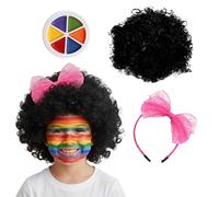 Set costume Bad Case of Stripes - Fiocco parrucca per bambini e pittura viso ...