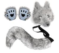 Set Costume Da Guanti A Finta E Code Per Travestimento Da Animale