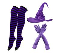 Set costume da strega di Halloween Cappello da strega per la mascherata di