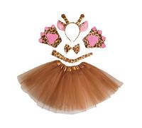 Set costume giraffa Fascia per capelli cosplay per spettacoli teatrali di
