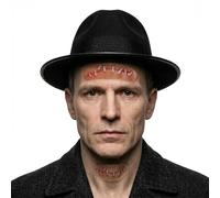 Set costume mostro Halloween lattice cicatrici protesi spirito gomma e cappel...