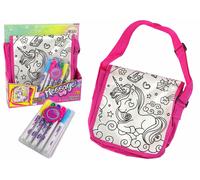 Set creativo - colora la tua borsetta con unicorno DIY
