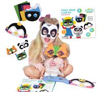 Set creativo di maschere per bambini in feltro - 4 tipi
