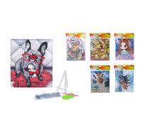 Set creativo diamond painting 21x25 cm con supporto