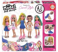 Set creativo EDUCA My Model Doll Design: stile casual