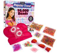 set creativo per creare gioielli per bambini 6+ con perline e vassoio a farfalla, oltre 10.000 pezzi