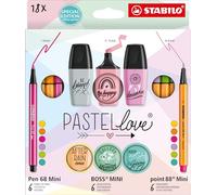 Stabilo Set Per Scrittura Stabilo Torta 18 Pezzi S_0301_S8427760 Consumabili E U