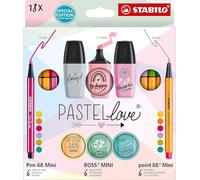 Stabilo Set Per Scrittura Stabilo Torta 18 Pezzi S_0301_S8427760 Consumabili E U