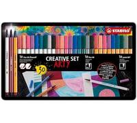 Set di Pennarelli Stabilo Arty Multicolore 30 Pezzi
