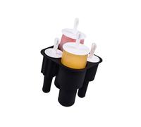 Set creatori ghiaccioli in silicone flessibile Stampo per ghiaccioli creativo a rilascio semplice per riunioni famiglia e feste Stampo per ghiaccio grandi dimensioni