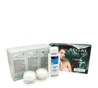 Set Crema giorno/notte/Latte detergente idratante "REGAL PRE BIO"