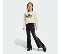 SET CREW BOXY Cream White / Night Brown 5-6A