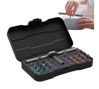 Set Cricchetto Cricchetto - Kit chiavi ad alta resistenza | Set di chiavi a cricchetto di precisione 24 in 1 per automobili, costruzioni, elettronica, industria, mobili e