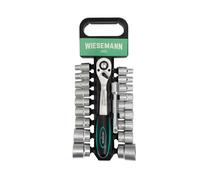 SET CRICCHETTO E BUSSOLE WIESEMANN 80041 IN ACCIAIO CROMO VANADIO ATTREZZI PROFE