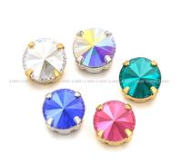 Set cristallo Rivoli cucito a 4 fori realizzato con pietra Swarovski 1122