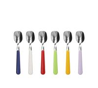 Set cucchiaini in acciaio, 6 pezzi
