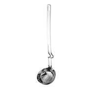 Set Cucchiaio Zuppa in Acciaio Inox con Comodo Manico da Appendere per Conservar
