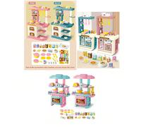 Set cucina giocattolo per bambini: adatto per bambini da 3 a 6 anni, set di cibo e accessori per la cucina per il gioco di ruolo, set cucina per bambini e bambine oltre i 3 anni, giocattoli da cucina 