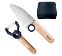 Opinel Le Petit Chef : set coltello+ salvadita+pelapatate per bimbi (nero)