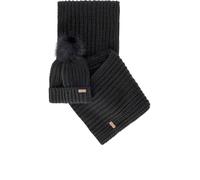 SET CUFFIA + SCIARPA SALTBURN NERA BARBOUR One Size