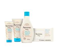 Set Cura Neonato con Pasta Cambio Pannolino 100 ml Detergente Bagnetto Corpo e