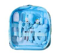 Set cura neonato - Kit igiene beauty case neonato con pettine bebè, tagliaunghie bebè. Viaggio e uso quotidiano. Confezione di accessori Bebe Reborn. Cose per bambini. Kit completo. Regalo: borsa
