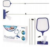 Set cura piscina Bestway Flowclear rastrello e tettarella per piscine fino...