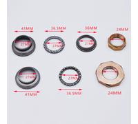 Set Cuscinetti Cuffia Bici Lunga Durata Perfect Fit Cuscinetti Acciaio Bici Stra