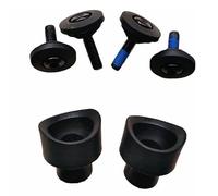 Set cuscinetti in plastica ricambio per stelo a vite per carrozzina per bambini, gancio parcheggio, strumento riparazione chiave freno Soluzione facile sostituzione Set riparazione