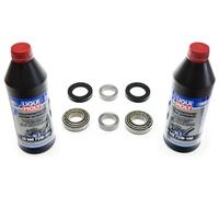 Set cuscinetti ruota Dana 35 6 pezzi asse posteriore esterno incl. olio Jeep ...